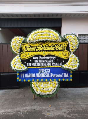 Papan Bunga Duka di Kampung Baru Nan Xx